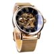 thumbnail image 1 of Reloj FORSINING 41 mm Esqueleto Mecánico Dorado para hombre, 1 of 8