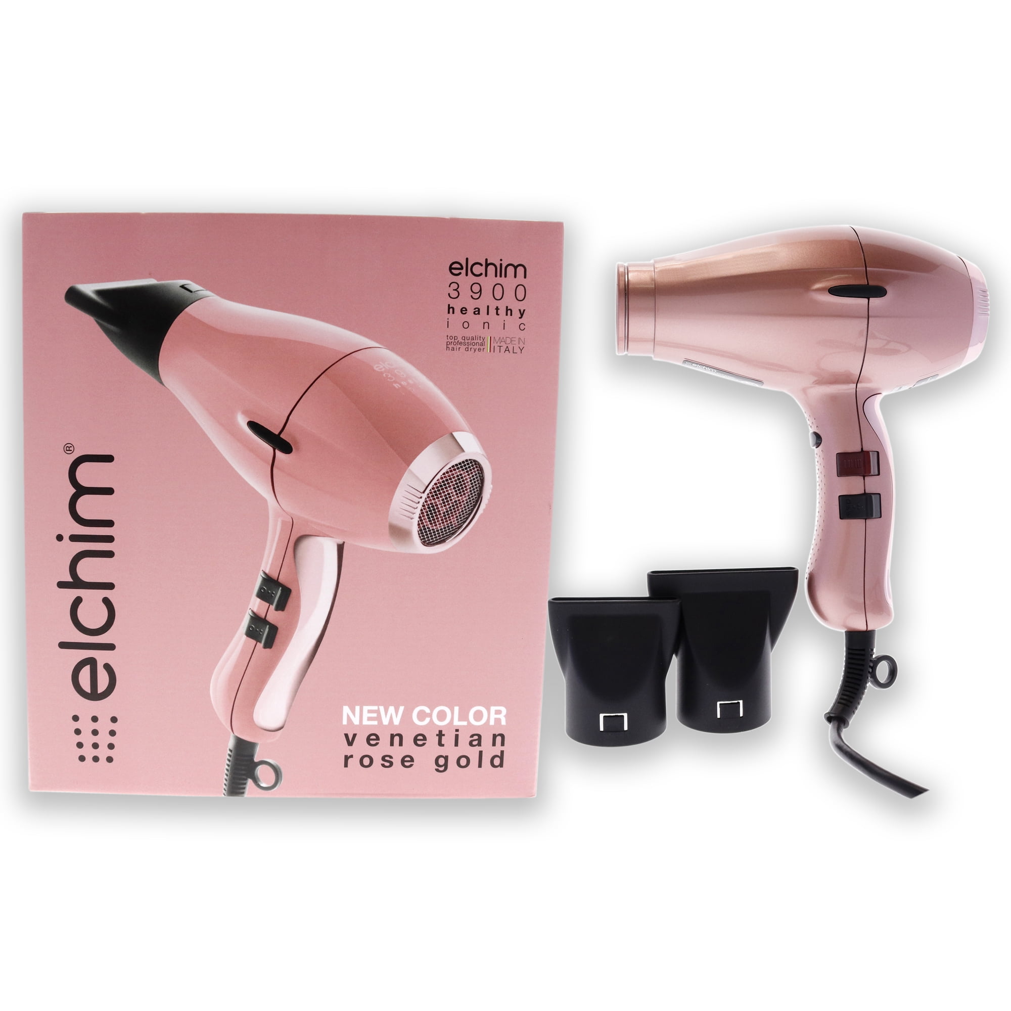 Secador De Pelo Iónico Elchim 3900 Oro Rosa Unisex