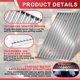 thumbnail image 4 of Placas Emisoras DcYourHome de Acero Inoxidable de 17" Paquete de 3, 4 of 7