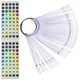 thumbnail image 1 of Palitos de muestra para uñas FENKON 50 uds con anillo, 1 of 7