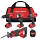 thumbnail image 2 of Kit combinado de herramientas eléctricas CRAFTSMAN V20 inalámbrico con 2 baterías, 2 of 9