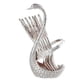 thumbnail image 1 of Soporte Para Cuchara De Café Soporte Decorativo Para Cuchara De Cisne Para Restaurante Mesa De Comedor Plata, 1 of 5