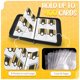 thumbnail image 4 of Portacartas EASYFUN 400 cartas 50 fundas negro, 4 of 7