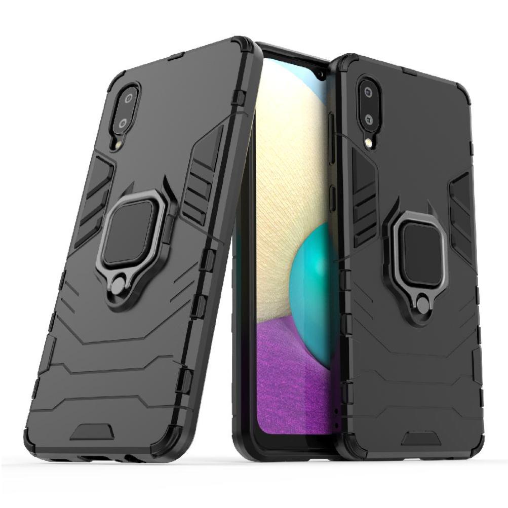 Foxdock Funda Antigolpes Para Samsung Galaxy A02 – Protección Total Con Soporte Y Diseño Robusto
