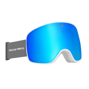 Snow Force - Antiparras Magnéticas Ski & Snowboard North Pole / Azul - Blanco - Gris