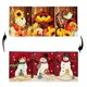 thumbnail image 2 of Letrero decorativo de madera reversible Grace Home con forma de calabaza o muñeco de nieve, 2 of 7