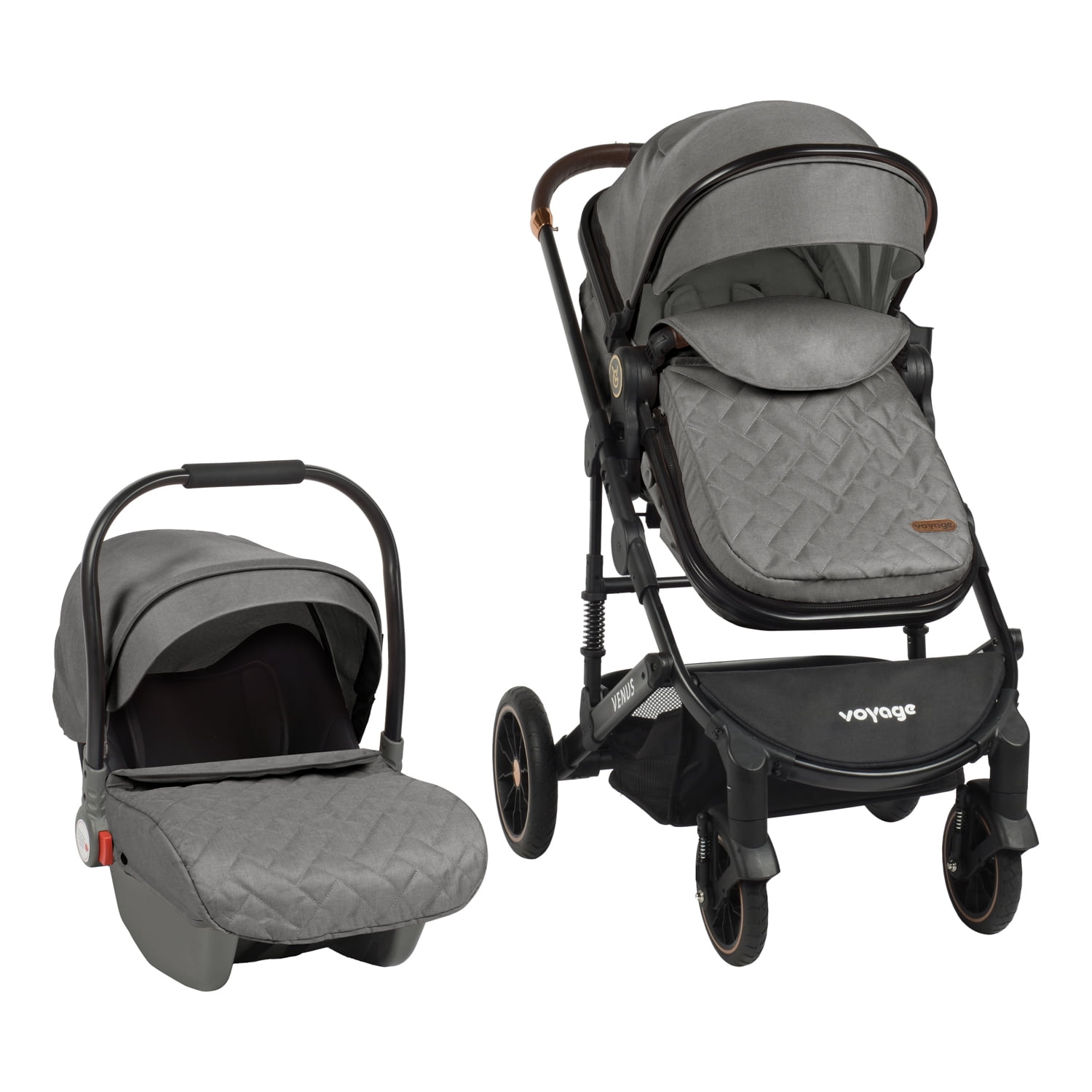 Voyage - Coche Travel System Venus Grey 2 En 1