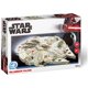 thumbnail image 1 of Kit de modelo de papel 3D 4D Cityscape Millennium Falcon, 1 of 6