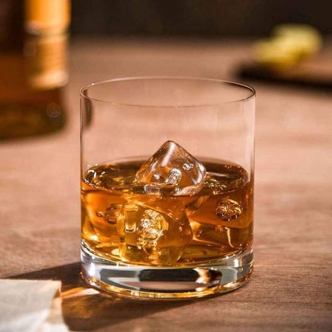 Crystal Bohemia - Set 6 Vasos Whisky Bajo Barline 410Cc