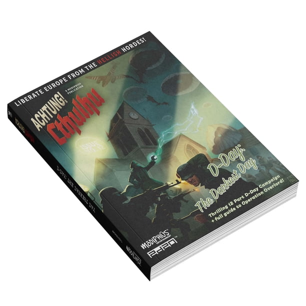 Libro de rol Modiphius Entertainment ¡Achtung! Día D de Cthulhu 2d20 Libro de rol Modiphius Entertainment ¡Achtung! Día D de Cthulhu 2d20
