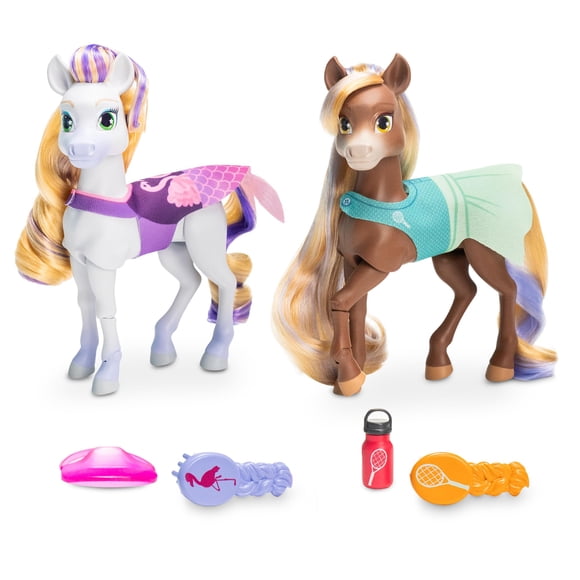 Muñecas de caballo Wild Manes Tilly y Finley, pack de 2