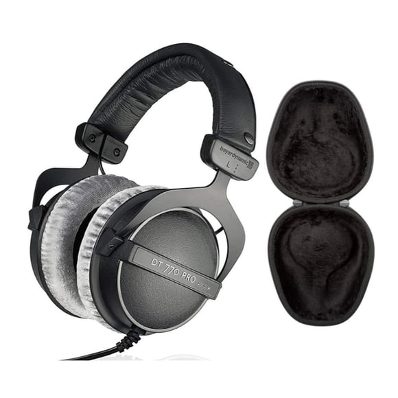 Audífonos beyerdynamic DT 770 PRO de 250 ohms con estuche rígido