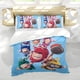 thumbnail image 5 of Oddbods Conjunto de sábanas temático, trío de piezas, cómodo y amigable con la piel, diseño único, regalo de decoración para el hogar para familiares, amigos y fans,135cm *200cm, 5 of 6