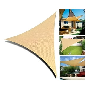 Genérico - Toldo Vela Triangular 3X3X3 Mts Con Filtro Uv