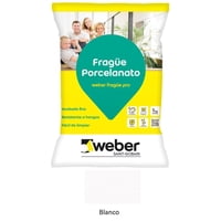 Weber - Fragüe Porcelanato 1Kg Blanco