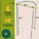 thumbnail image 2 of Estacas de soporte para plantas K-Brands Tall para interiores y exteriores, paquete de 6, 2 of 7