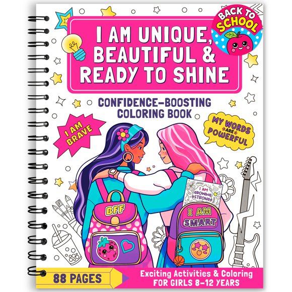 Libro para colorear RYVE 8‑12 años – Confianza y espiral