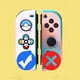 thumbnail image 5 of Silicona Joycons Pulgar Grips Y D-Pad Botón Caps Set, ABXY Botón Clave Pegatinas Con Joystick Cubierta Compatible Para Nintendo Switch/OLED - Silicona Mejorada Grip Caps-Multicolor, 5 of 7