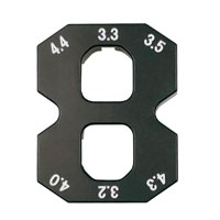 Magideal - Llave De Radios De Bicicleta, Herramienta De Reparación De Bicicletas, Fijación De Radios De Ruedas, Llanta De Corrección, Aleación De Aluminio, Bicic Negro