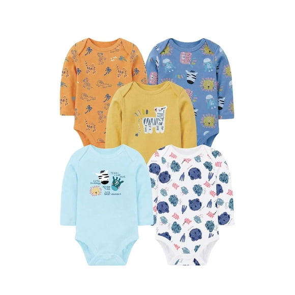 bodya algodon bebe pack 5 unidades 18 a 24 meses