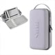 thumbnail image 1 of Funda protectora rígida de almacenamiento compatible con Nintendo Switch OLED con sistema de almacenamiento 12 en 1, carcasa de EVA y tejido Oxford, diseño compacto-Gris, 1 of 12