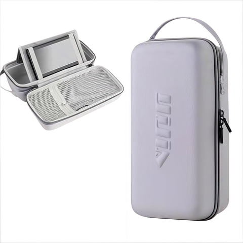 Genérico - Funda Protectora Rígida De Almacenamiento Compatible Con Nintendo Switch Oled Con Sistema De Almacenamiento 12 En 1, Carcasa De Eva Y Tejido Oxford, Diseño Compacto-Gris