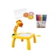thumbnail image 2 of Tablero De Dibujo Para Ni?os Con 12 Bolígrafos De Colores Escritorio De Aprendizaje Regalos Del Día De San Valentín Amarillo, 2 of 5