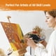 thumbnail image 5 of Tableros de lienzo DPDIAN, paquete de 40, 20 x 25 cm para pintar, 5 of 6
