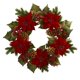 thumbnail image 1 of Corona artificial Nearly Natural de nochebuena de 60 cm con bayas y piñas, 1 of 5