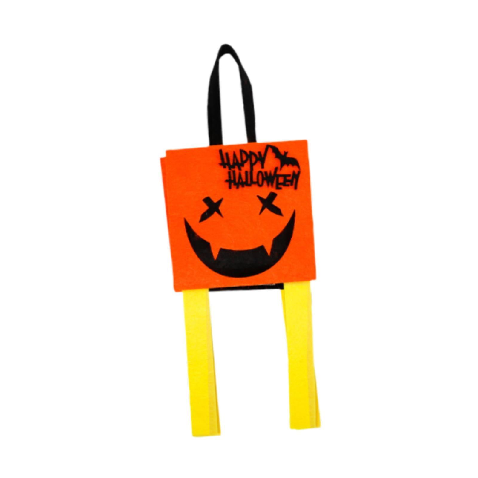 Gazechimp - Bolsa De Dulces De Halloween, Bolsa De Tela No Tejida Para Decoración De Halloween, Para Estanterías Y Hogar