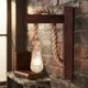thumbnail image 2 of Lámpara Colgante Madera Vintage Lampara De Pared Rustica 2 Marrón, 2 of 2