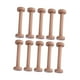 thumbnail image 3 of 10x Bobinas De Madera Vacías Bobina De Madera Para Artes Tejido De Alambre Hilo De Bordar Beige, 3 of 3