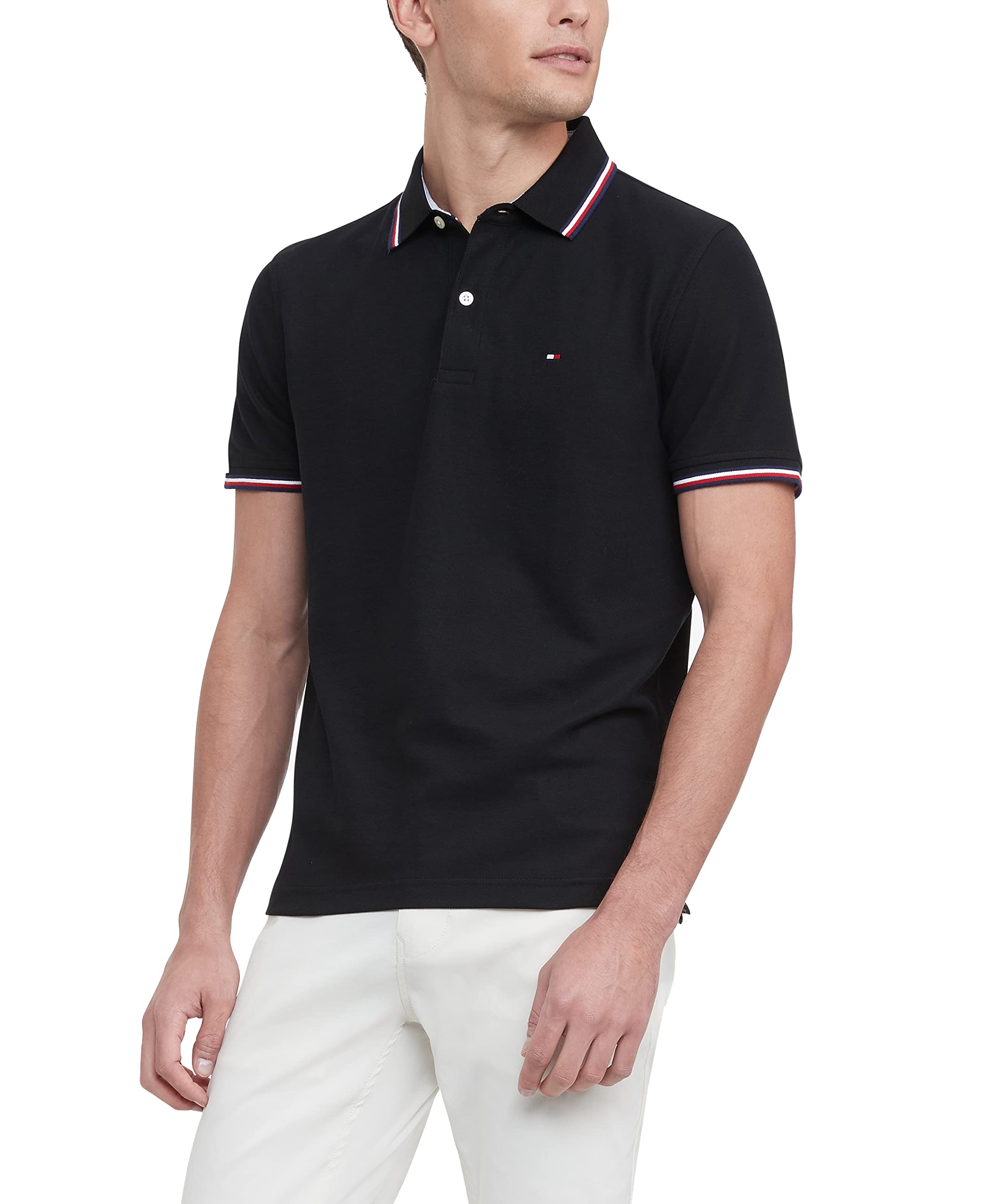 Polo Tommy Hilfiger Sport Que Absorbe La Humedad Para Hombre