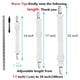 thumbnail image 2 of Correas para sábanas Quanzhou Chenchenchen 36‑99 cm blanco 10 uds, 2 of 6