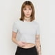 thumbnail image 3 of Polera Mujer Crop Cotton Spx Gris Melange Corona, 3 of 5