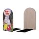thumbnail image 2 of Max y Ruby Sujetalibros decorativos temáticos, tope para estantería con base antideslizante, uso dual para hogar y oficina - 2 piezas, 2 of 6