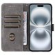 thumbnail image 5 of Funda Billetera para iPhone 16 Plus con Soporte - Cartera de Cuero con Ranuras Marrón, 5 of 5
