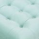 thumbnail image 5 of Set Poufs Wood 2 Cuerpos Felpa Verde Agua, 5 of 6
