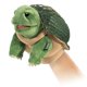 thumbnail image 1 of Marioneta de mano Folkmanis Little Turtle Green, 1 of 2