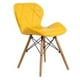 thumbnail image 2 of Comedor Mesa Redonda de Vidrio Amarillo, 2 of 3