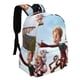 thumbnail image 2 of Gigantes de la Mancha-theme Backpack, Campus style schoolbag Bookbag with Adjustable Shoulder Straps And Large Zip Compartment, Unisex Travel Bags.42x30x15cm, 2 of 6