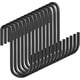 thumbnail image 1 of Paquete de 60 ganchos en forma de S, negros, de 6 cm (2-3/8 pulgadas), ideales para colgar sartenes, ollas, abrigos, bolsos y plantas en la cocina, el taller, el baño, el dormitorio y el jardín., 1 of 7