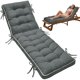 thumbnail image 1 of Cojín para chaise longue AMCATON 183 x 53 cm de secado rápido, gris, 1 of 8