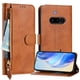 thumbnail image 1 of FOXDOCK Funda Tipo Cartera para Realme 14 Pro Plus 5G Cuero PU con Cremallera y Correa de Muñeca, Ranuras para Tarjetas, Soporte Plegable, Cierre Magnético, 1 of 5