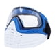 thumbnail image 4 of Máscara De Esgrima Máscara De Espada Máscara De Entrenador De Esgrima Para Entrenamiento Cosplay Azul Blanco, 4 of 5
