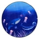 thumbnail image 1 of Alfombra Redonda Hogar Antideslizante 120cm Oceano, 1 of 2
