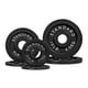 thumbnail image 1 of Juego de pesas CAP Barbell, hierro fundido, negro olímpico, 2,5 kg x2, 5 kg x2, 10 kg x2, 1 of 8