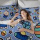 thumbnail image 5 of Minna No Tabo 3-Piece Bedding Set For Kids Boys Girls Adult Cartoon Warm Cute Fashion Holiday Present Gift Bed Sheets, 5 of 5