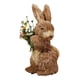 thumbnail image 2 of Escultura De Conejo De Paja De Pascua Artificial Hecha A Mano Para Decoración De Jardín De Escritorio A, 2 of 3