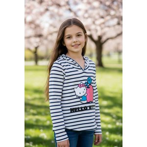 Polera Niña Hello Kitty Azul 10